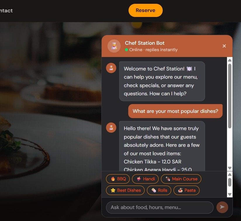 AI Chatbot Integration